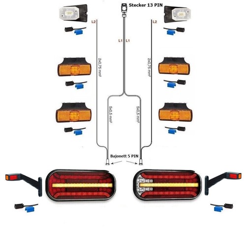 Led rückleuchten set - rückleuchten,