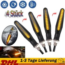 4 Stück LED Blinker Motorrad