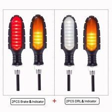 4X Led Motorrad Blinker