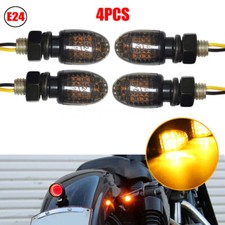 4Stk E-Geprüft Motorrad 7 Led