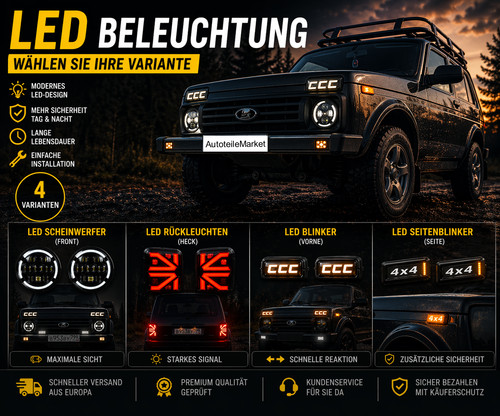 Led scheinwerfer rückleuchten - led,